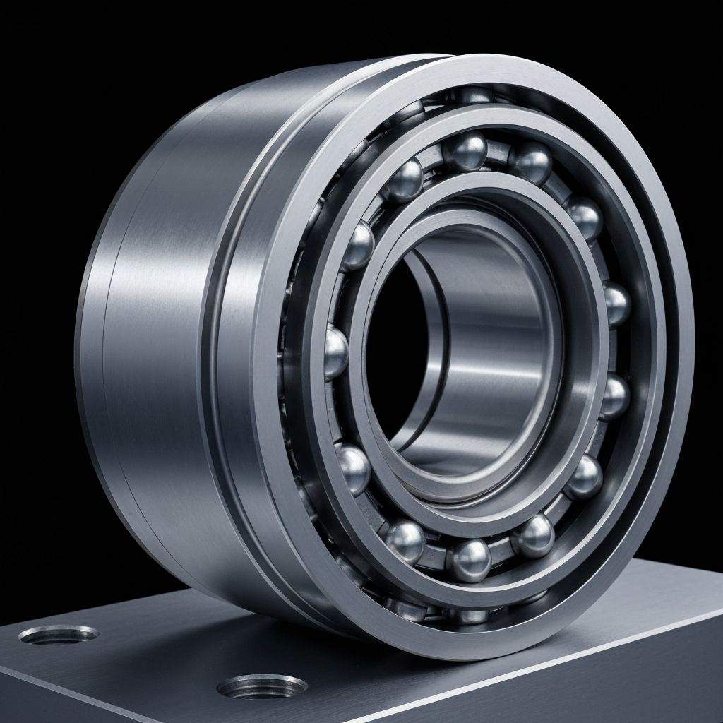 Precision bearing assembly components